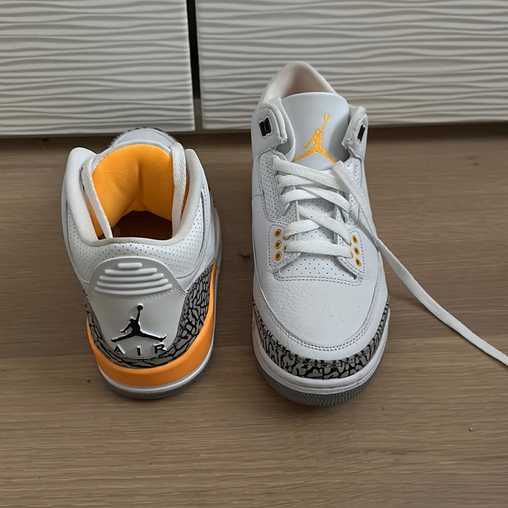 Nike Woman’s Air Jordan 3s Retro Laser Orange US Size: 8
